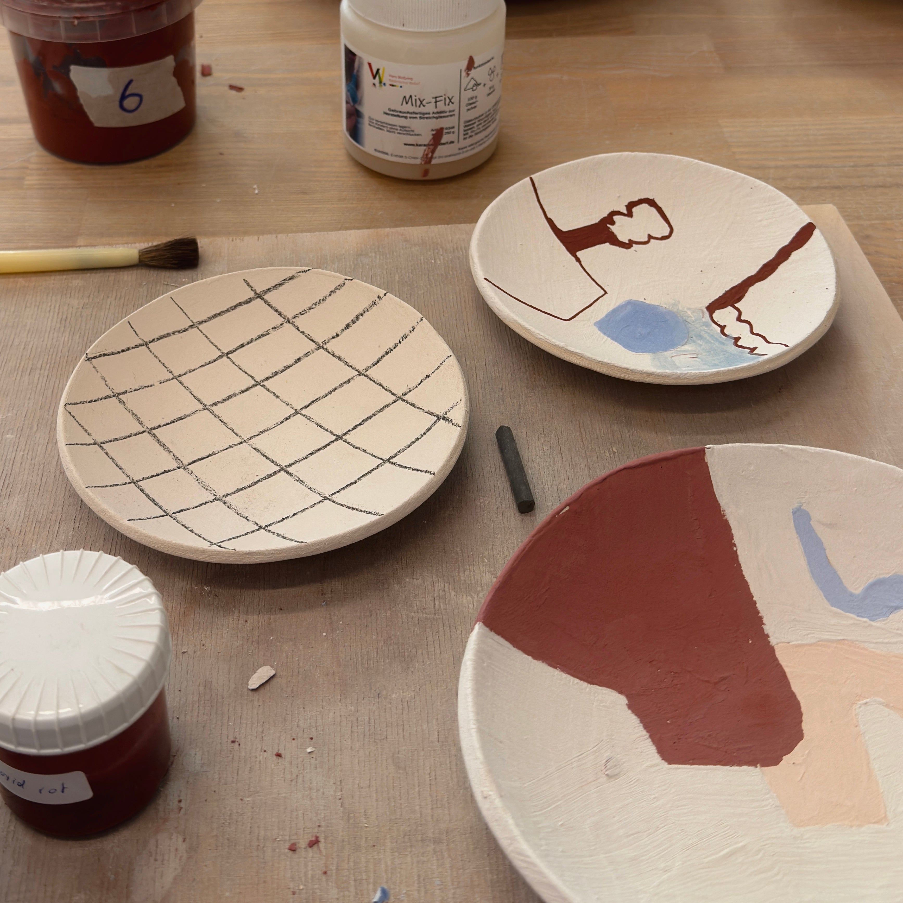 Keramik bemalen - deine Obstschüssel