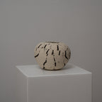 Atelier von Ehren - Barbara Jenner-Vase schwarz weiß 