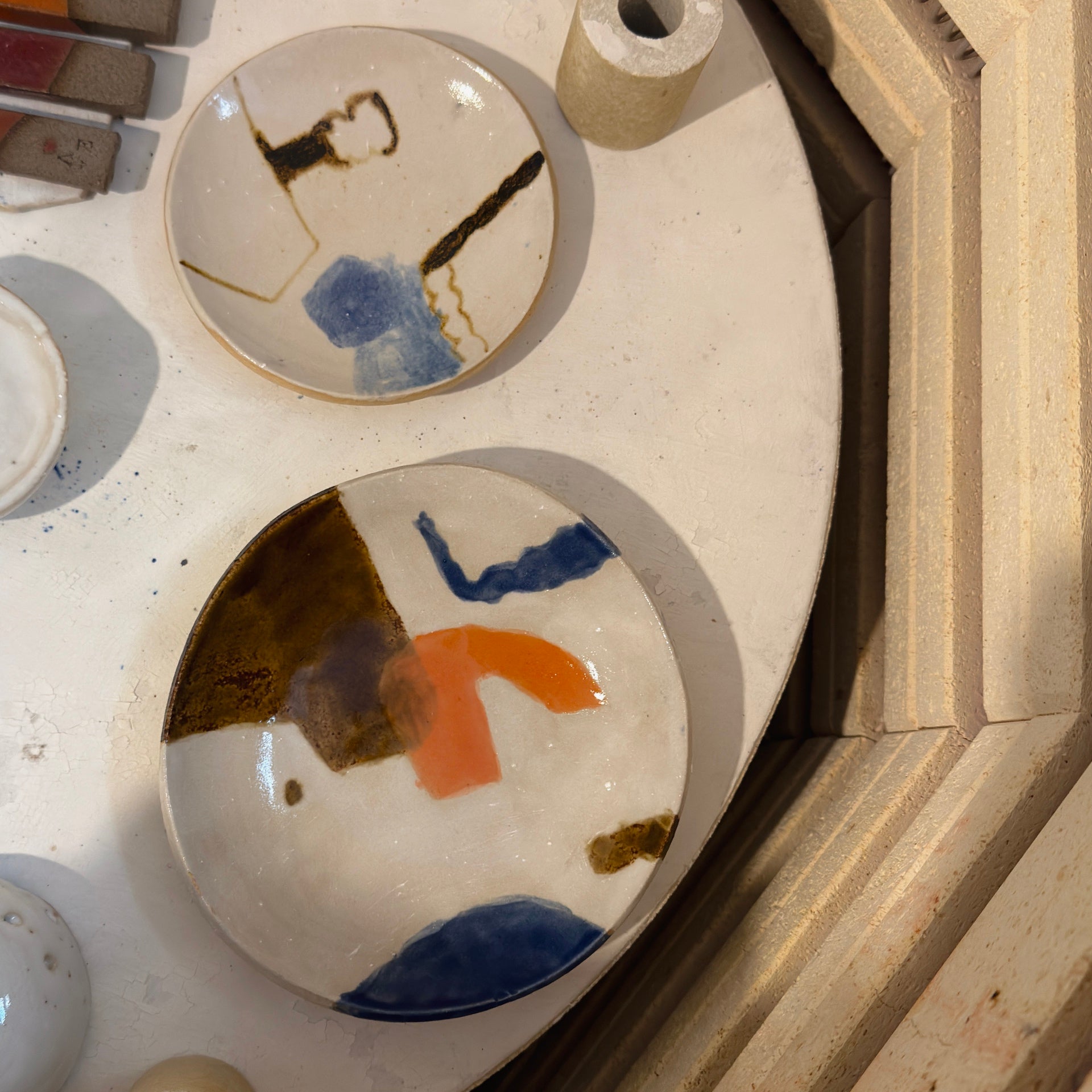 Keramik bemalen - deine Obstschüssel