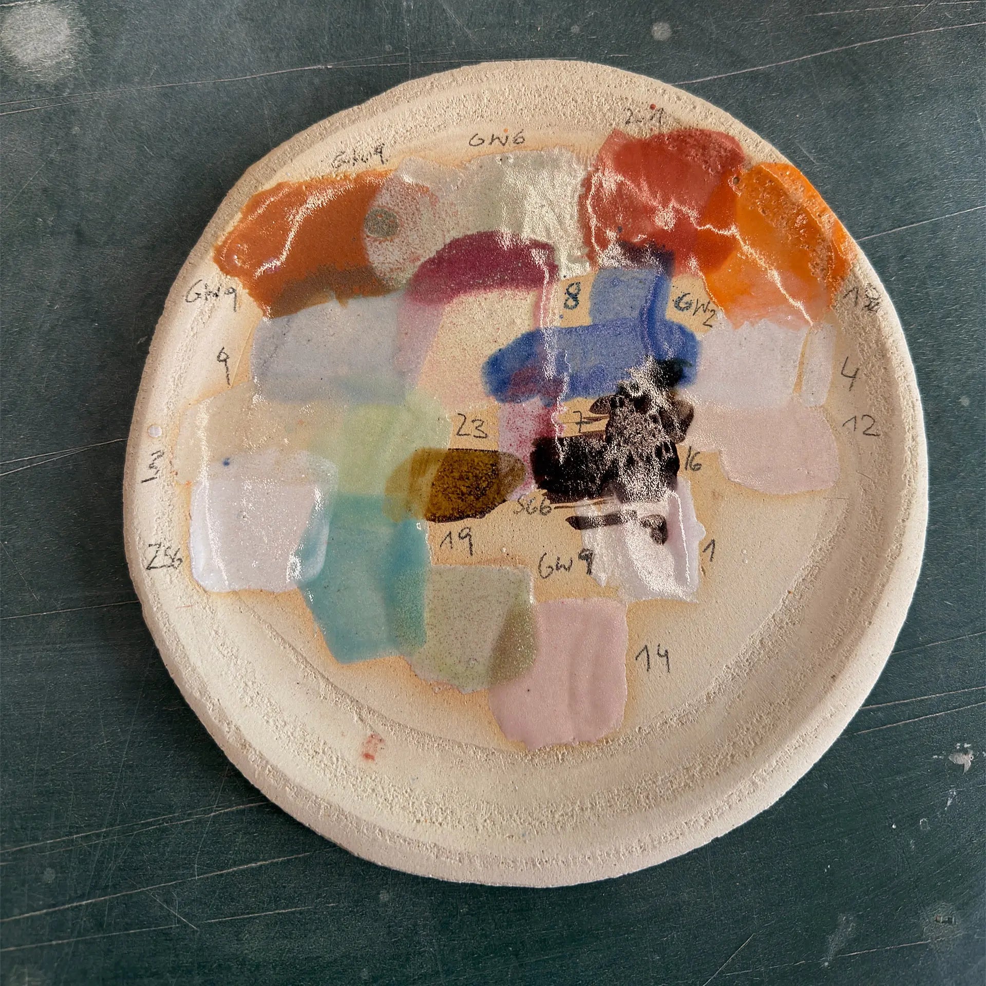 Keramik bemalen - Majolika, Masking, Wax Resist