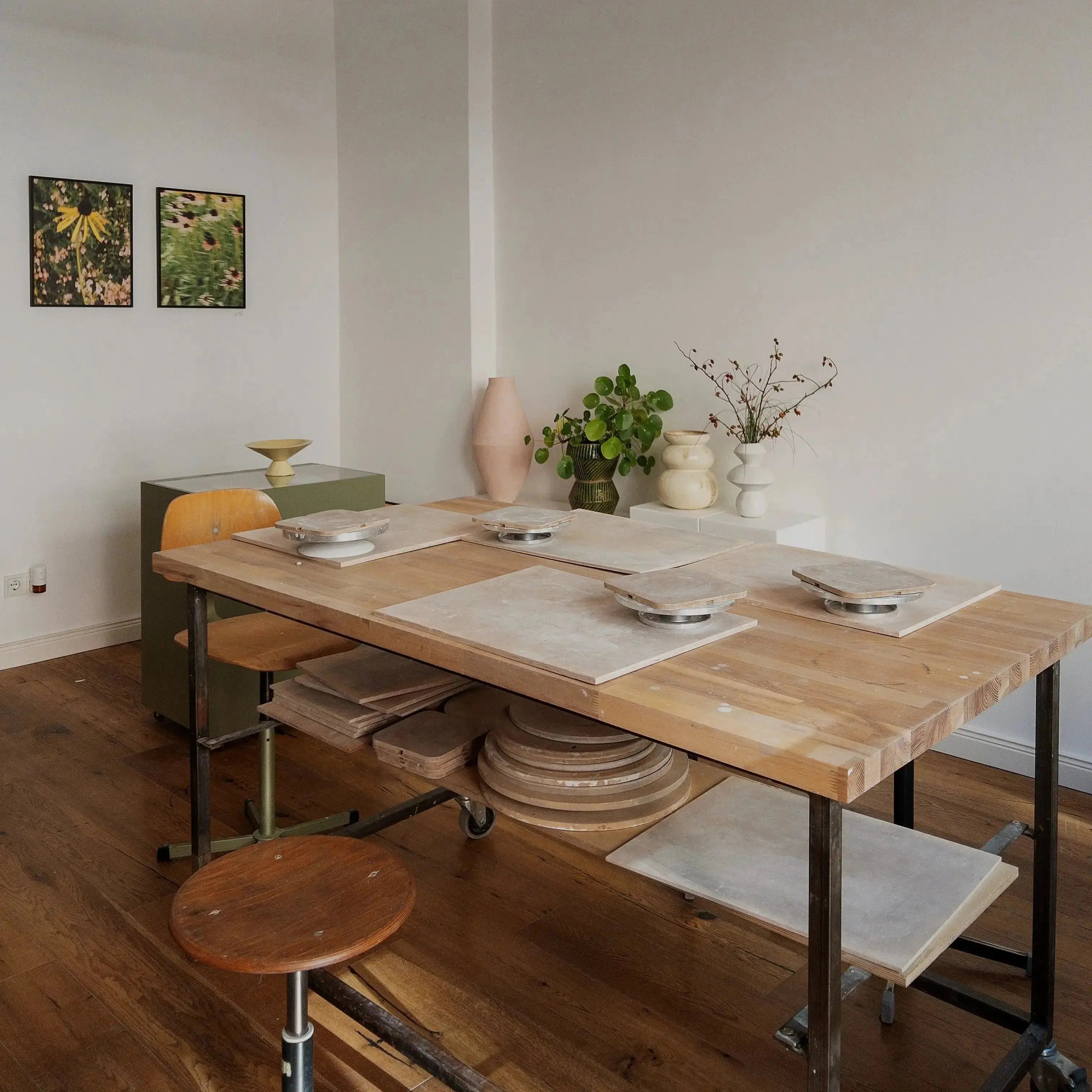 Keramikkurs: FORM & AUFBAU + STRUKTUR & OBERFLÄCHE Atelier von Ehren