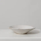 Konische Schale weiss beige Atelier von Ehren