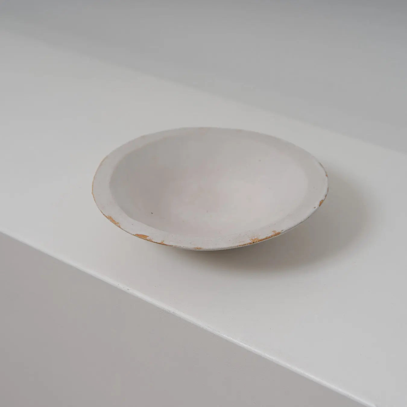 Konische Schale weiss beige Atelier von Ehren