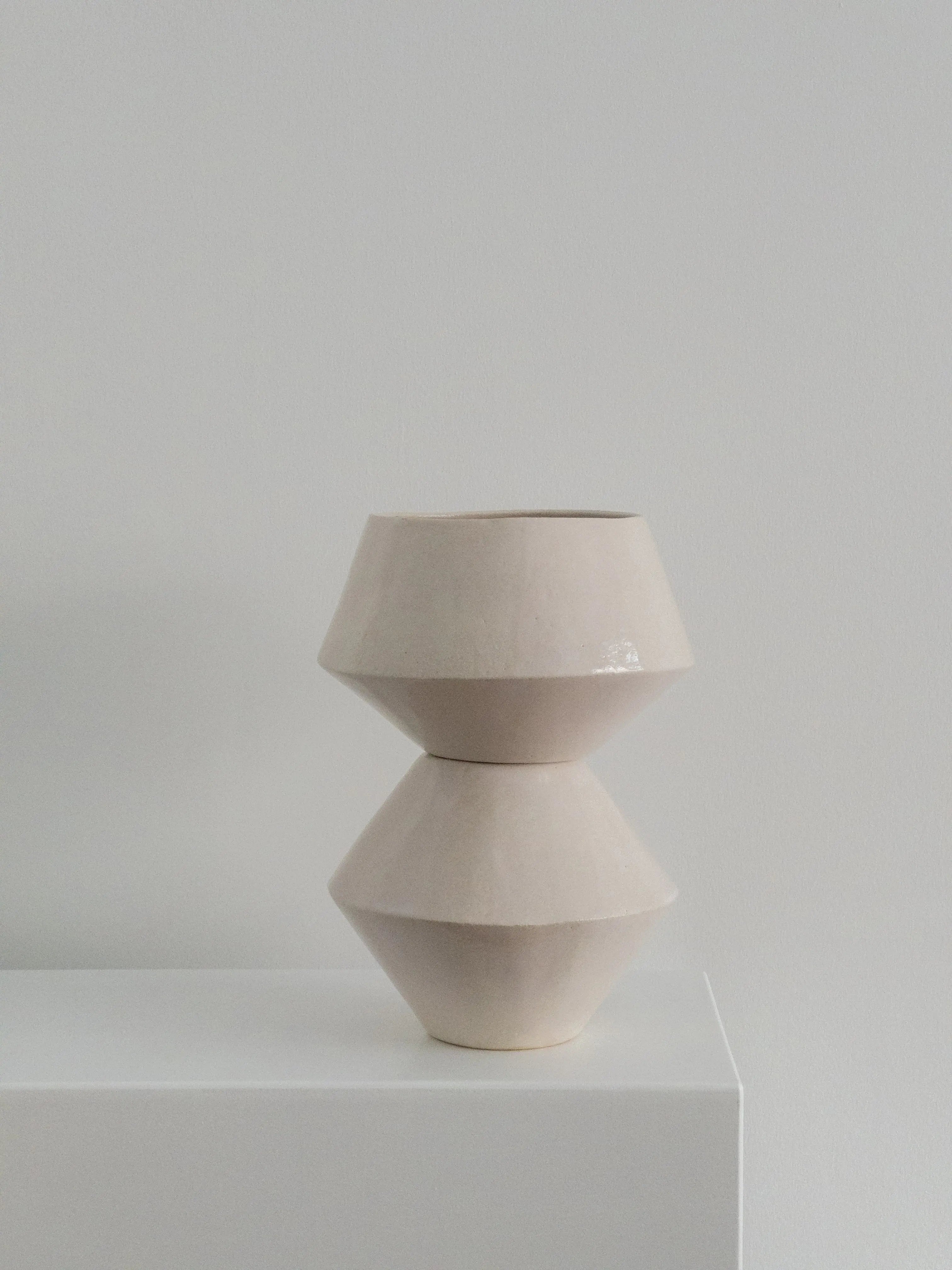 OMARU (weiß-rosa glänzend) Atelier von Ehren