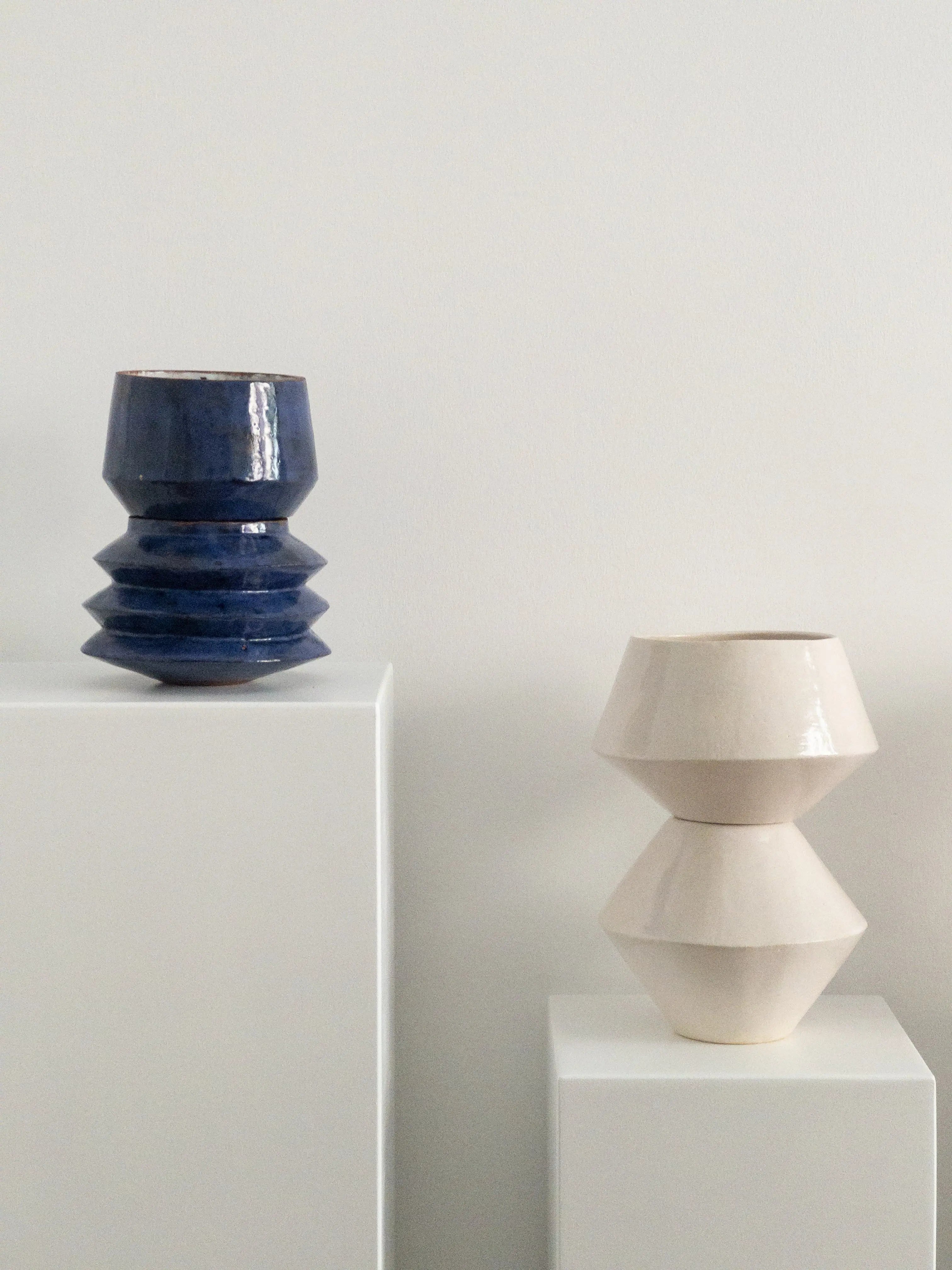 OMARU (weiß-rosa glänzend) Atelier von Ehren