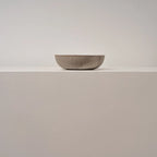 Runde gewölbte Schale - stein Atelier von Ehren