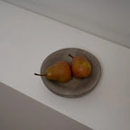 Runde gewölbte Schale - stein Atelier von Ehren