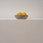 Runde gewölbte Schale - stein Atelier von Ehren