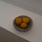 Runde gewölbte Schale - stein Atelier von Ehren