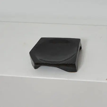 Schale flach rund und eckig schwarz Atelier von Ehren