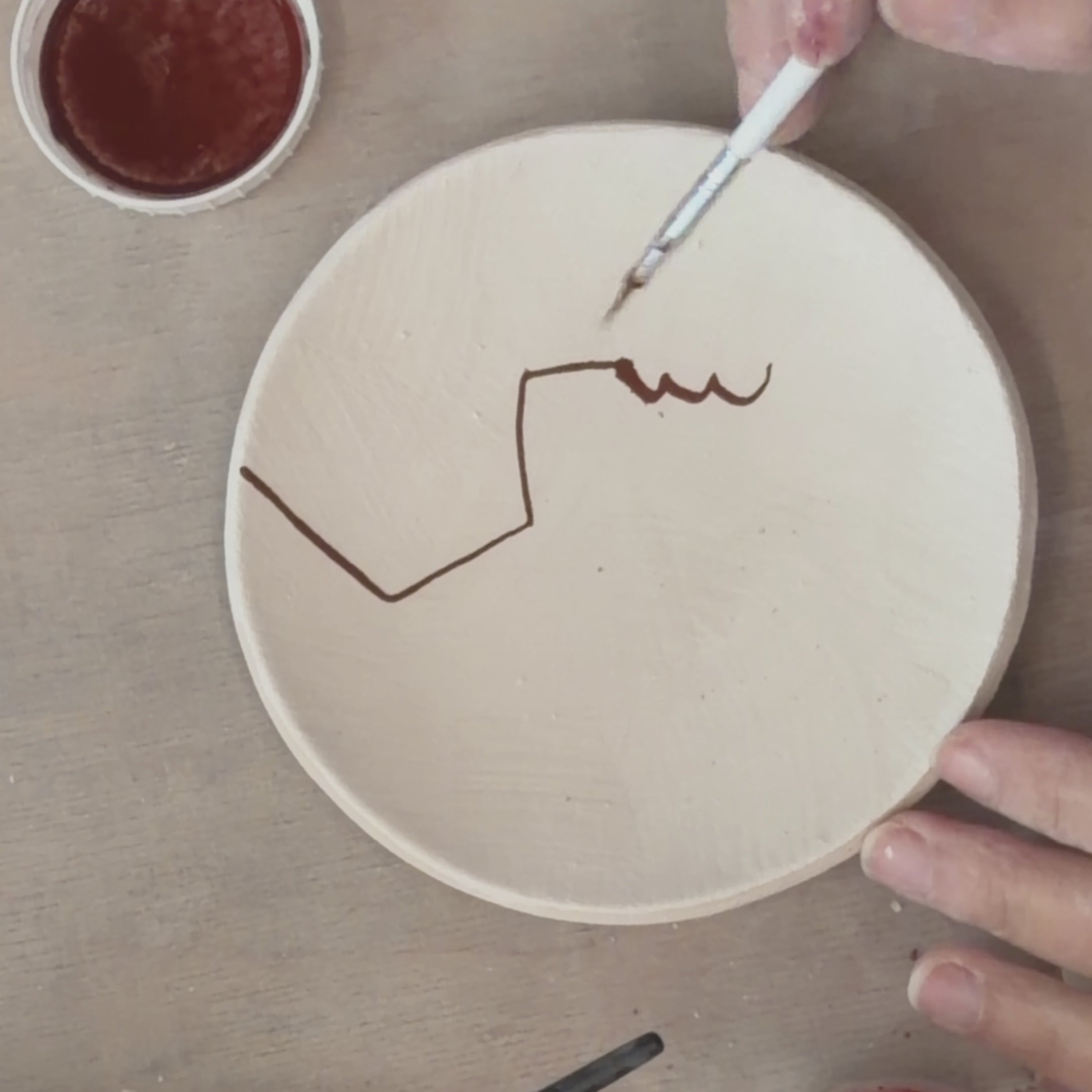 Keramik bemalen - deine Obstschüssel